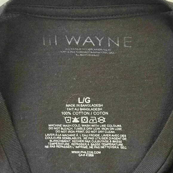 Lil Wayne Tha Carter III Men’s Graphic Print T-Shirt Black Size Large - Picture 10 of 15